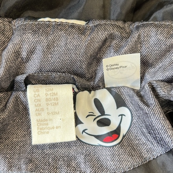 H&M Mickey Mouse puffer coat - Picture 6 of 8
